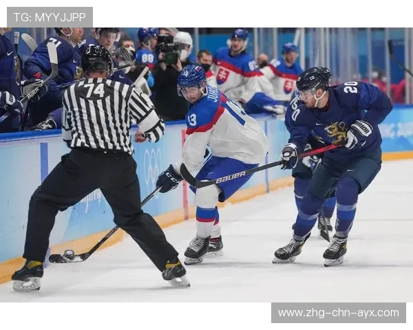 冰球联赛再起冲突，裁判团队及时介入平息事态